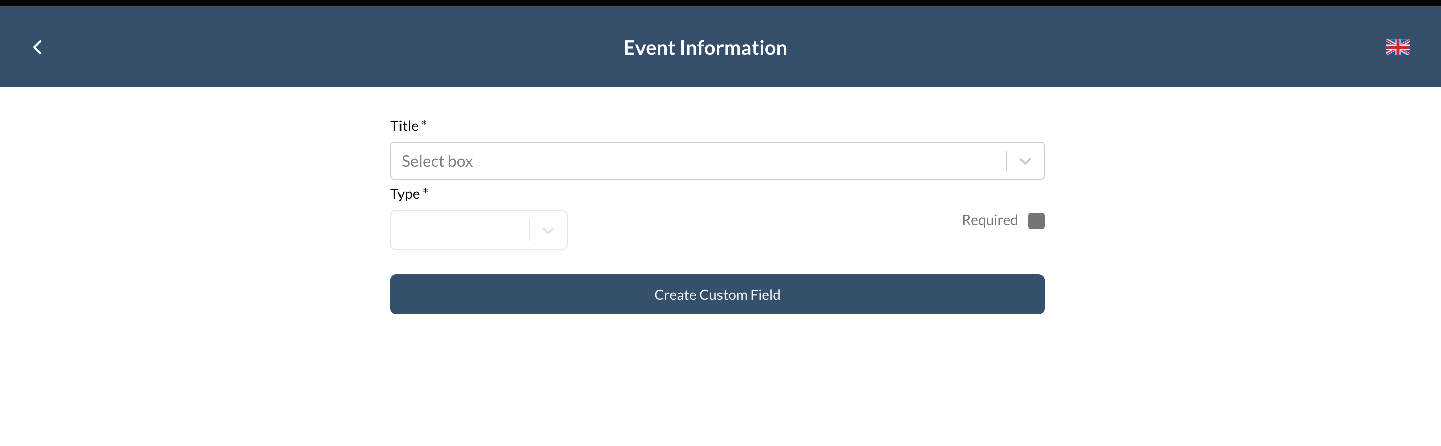 Create Event